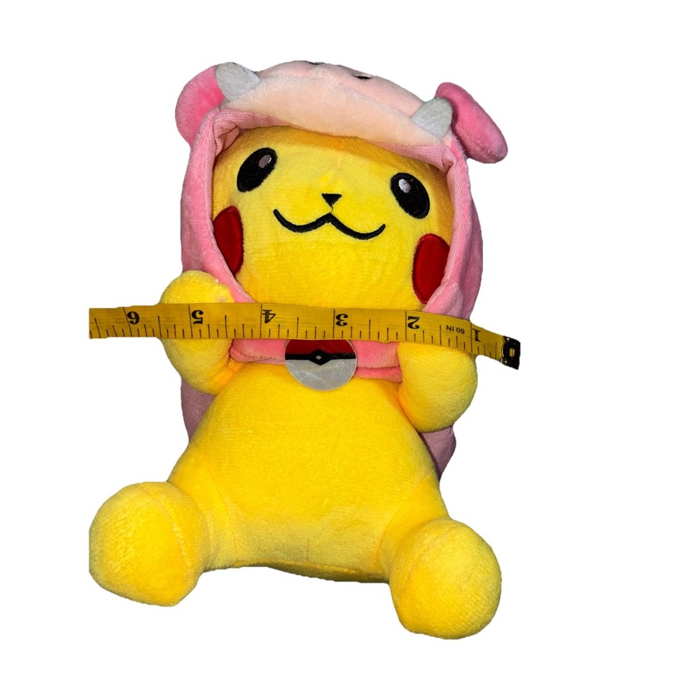 Pikachu In‎ A Slowpoke Costume Plush Toy Cartoon Cosplay Halloween 9" - Picture 13 of 13
